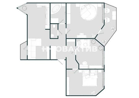 Продать четырехкомнатную квартиру, 117.4 м², этаж 2 из 4. Фото 5