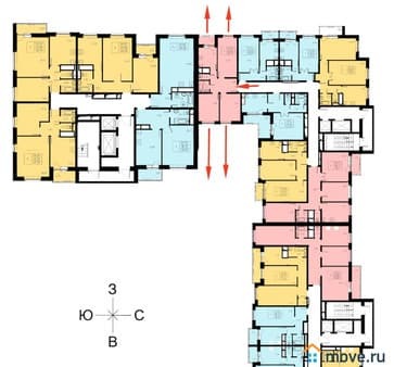 Продаем трехкомнатную квартиру, 63 м², этаж 16 из 17. Фото 3