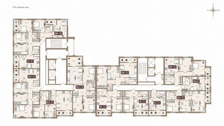 Продам однокомнатную квартиру, 40.1 м², этаж 8 из 16. Фото 3