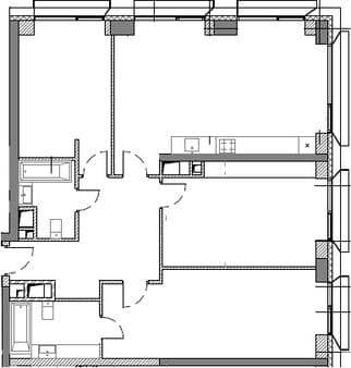 Объявление о продаже трехкомнатной квартиры, 111.02 м², 20 мин. до метро пешком, этаж 4 из 31. Фото 1