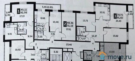 Продажа двухкомнатной квартиры, 58.3 м², этаж 14 из 19. Фото 4