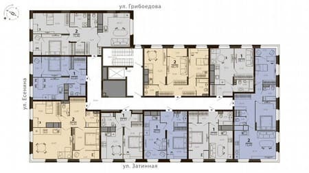 Продаем двухкомнатную квартиру, 75.4 м², этаж 3 из 7. Фото 4