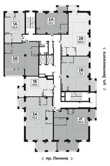 Объявление о продаже двухкомнатной квартиры, 94.7 м², этаж 7 из 18. Фото 3