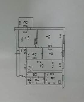 Продажа комнаты, 15.4 м², этаж 2 из 2. Фото 2