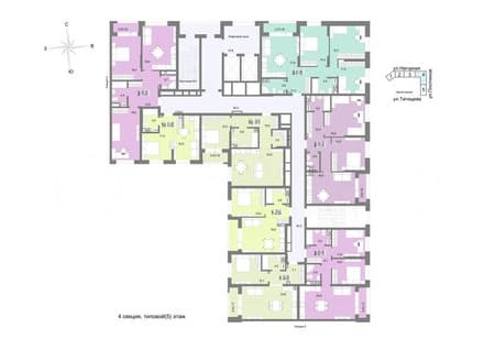 Продажа двухкомнатной квартиры, 74.6 м², этаж 2 из 17. Фото 2