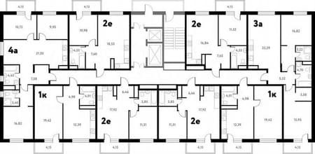 Продажа однокомнатной квартиры, 42.3 м², этаж 5 из 17. Фото 7