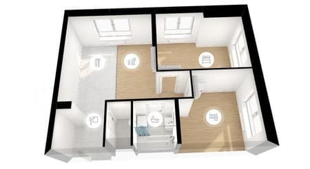 Объявление о продаже двухкомнатной квартиры, 48.4 м², этаж 15 из 27. Фото 2