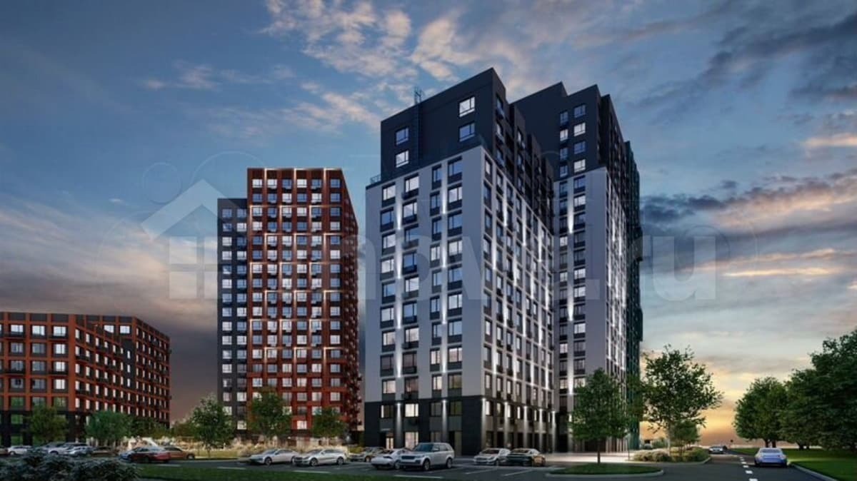 1-комн. квартира, 37.1 м²